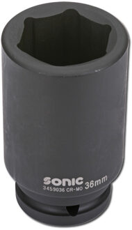 Dop 3/4", lang 6-kant *kracht* 45mm 3459045