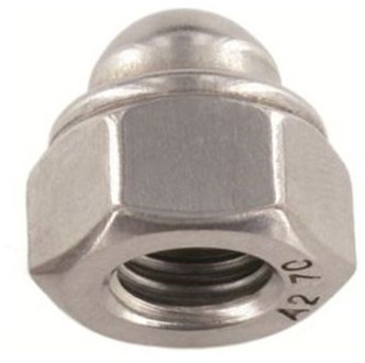 dopmoer DIN 986 nyloc M 4 rvs A2 | 200 stuks - 9B600400001