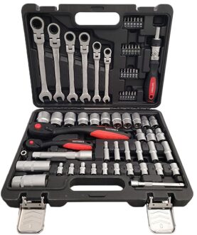 Doppen set 1/4 & 1/2 68 delig WT8168