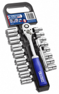 doppenset 1/2" | 18-delig | E032942 - E032942