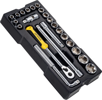 Doppenset 1/2 inch 6-kan