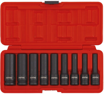 Doppenset 1/2", TX-E kracht lang 9-dlg. 300910