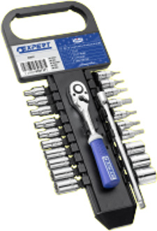 doppenset 1/4" | 22-delig | E030727 - E030727