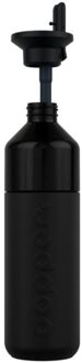 Dopper insulated 580 ml x flip straw - blazing black