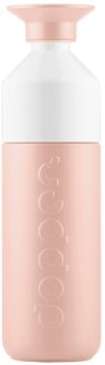 Dopper isoleerfles Pebble Peach 350 ml Licht roze