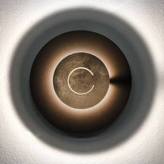 DoppioZero wandlamp koffie/bladbrons koffiebruin, bladbrons