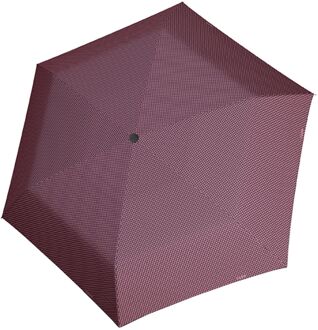 Doppler Carbonsteel Mini Slim Chic berry paraplu Rood