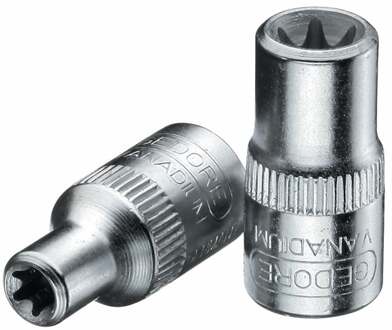 "Dopsleutel Torx® DIN3120-C 1/4"", E6x25mm GEDORE"