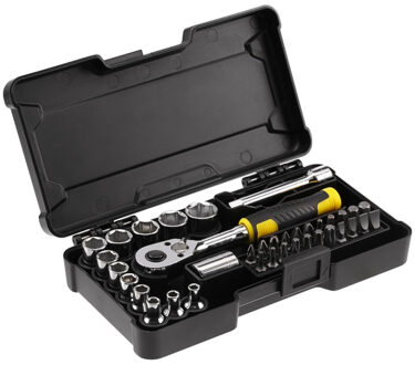 Dopsleutelset COMPACT 1/4" – 37 DELIG