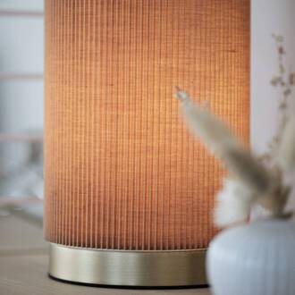 Dora tafellamp, bruin, hoogte 25 cm bruin, goud