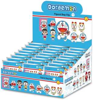 Doraemon 3D Foam Bag Clips Serie 1 Display (24)