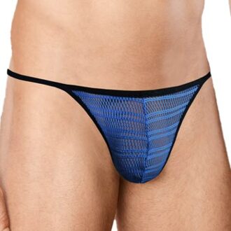 Doreanse Sexy Mesh Thong Blauw,Rood - Small,Medium,Large,X-Large