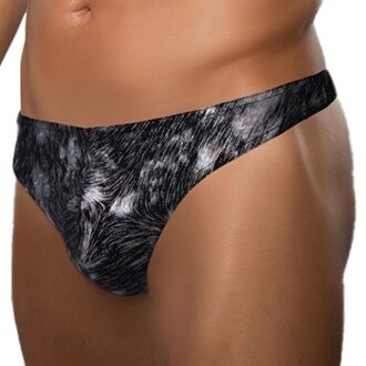 Doreanse Sexy Pattern Brief * Actie * Zwart - Small,Medium,Large,X-Large