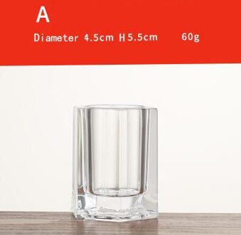 Doreenbeads acryl Tandenstoker Houders Transparante Ronde vierkante Vierkante Vorm Restaurant Thuis Tafeldecoratie Wattenstaafje Box 1 Pc