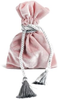 Doreenbeads Fluwelen Koord Tassen Huwelijkscadeau Tas Ringen Ketting Sieraden Kwastje Verpakking Diy Craft 14.5X11Cm 1Pc 6