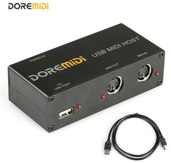 DOREMiDi USB MIDI Host Box MIDI Host USB to MIDI Converter
