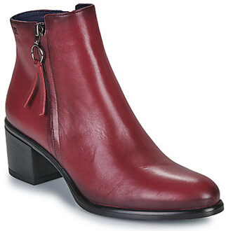 Dorking Enkellaarzen Dorking LEXI" Rood - 36,37,38,39,40,41