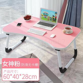 Dormitory Bed Desk Table Folding Laptop Do Lazy Tables College Students Dormitory Artifact Small Table model- 3