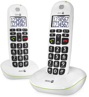 Doro PhoneEasy 110 Duo Huistelefoon Wit