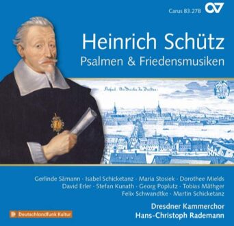 Dorothee Mields; Dresdner Kammerchor; H-c Rademann - Heinrich Schütz: Psalmen & Friedensmusiken CD