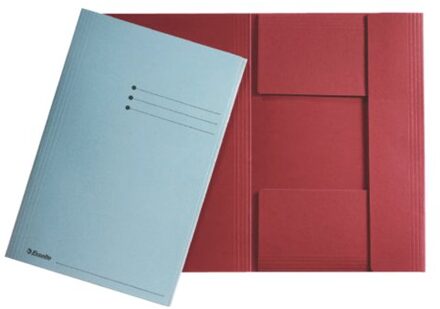 dossiermap rood, ft A4