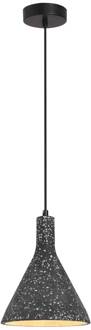 Dot hanglamp, beton, zwart