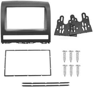 Double 2 Din Fascia Voor Fiat Perla Radio Cd Dvd Stereo Panel Dash Mount Installatie Trim Kit Frame Plate bezel