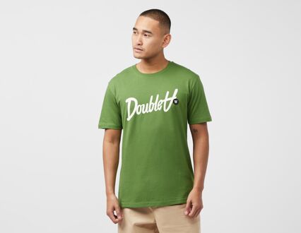Double A by Wood Wood Ace Script T-Shirt, Green - L