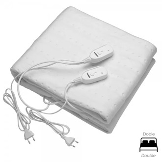 Double bed Calientacamas 160x140 cm. 3 temperature levels. Washable
