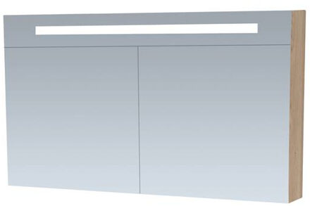 Double Face spiegelkast 120x70x15cm 2 deuren met LED verlichting Legno Calore