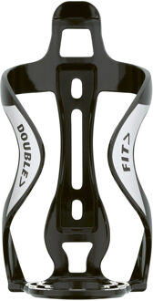 Double Fit bidonhouder kunststof 73 mm zwart