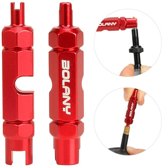 Double-head Bicycle Wrench Valve Core Disassembly Tool Multifunction Valve Core Removal Tool Wrench Disassembly Tubeless Tool