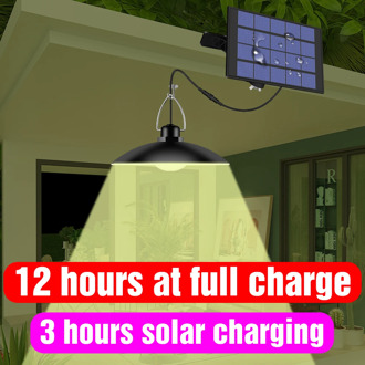 Double Head Solar Pendant Light LED Outdoor Indoor Waterproof Solar Lamp LED Garden Yard Lighting 15W Light 20W Camping Lamps