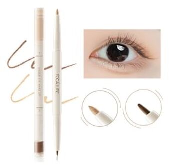Double-headed Eye Contouring Stick - 2 Colors #E01 Matte Brighten Light Brown