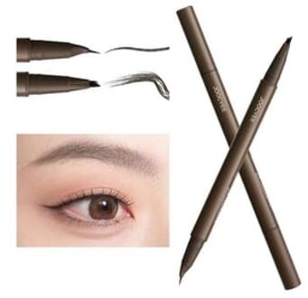 Double Headed Eyebrow Pencil - 4 Colors #03 Brown