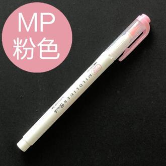 Double Headed Markeerstift Zachte Borstel Schilderij Tekening Pen Markeerstift Kantoor Schoolbenodigdheden Japanse Briefpapier Markeerstift MP