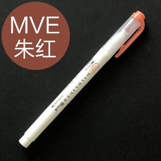 Double Headed Markeerstift Zachte Borstel Schilderij Tekening Pen Markeerstift Kantoor Schoolbenodigdheden Japanse Briefpapier Markeerstift MVE