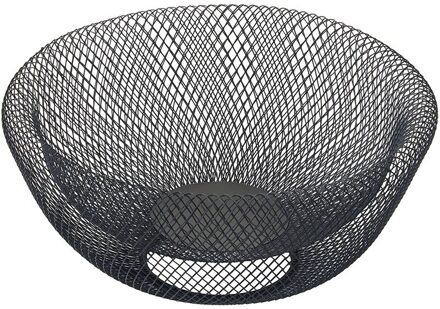 Double-Layer Smeedijzeren Fruitmand Woonkamer Huishouden Fruitschaal Gedroogd Fruit Snoep Opslag Mand