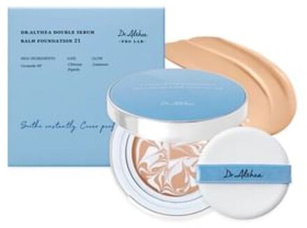 Double Serum Balm Foundation - 2 Colors #21 Rose Ivory