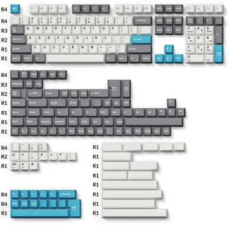 Double Shot Cherry PBT Keycaps