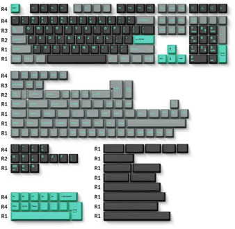 Double Shot Cherry PBT Keycaps