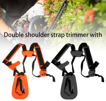 Double Shoulder Strap Trimmer Durable Nylon Strap For Shrub Cutters Or Garden Mowers For STIHL FS, Km Series Trimmers
