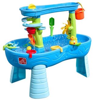 Double Showers watertafel met 11-delige accessoireset Waterspeelgoed voor kind Blauw
