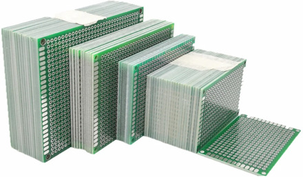 Double Side Copper Prototype PCB 2x8 3x7 4*6 5x7 6x8 7x9 8x12 CM Universal Printed Circuit Board Fiberglass Plate For Arduino