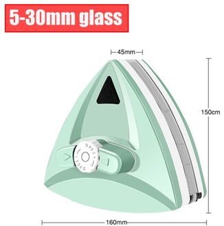Double Side Magnetische Glas Ruitenwisser Voor Windows Buiten 5-30Mm Verstelbare Glas Borstel Cleaner Household Cleaning Tools 5-30mm glass