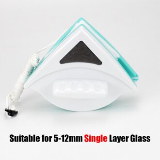 Double Side Magnetische Ruitenwisser voor Wassen Ramen Glas Double Side Glass Cleaner Borstel Geschikt voor Enkel Glas 5- 12mm 5-12mm
