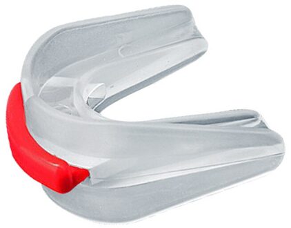 Double Side Sport Boksen Clear Mond Stuk Gum Shield Tanden Guard Voor Boksen Siliconen Mond Guard Sportprotective