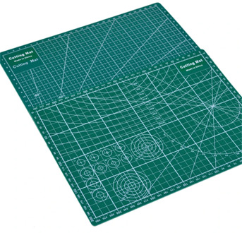 Double Sided Cutting Mat A4 Durable Cut Pad Patchwork Tool Handmade Cutting Plate Dark School Supplies 22x30cm