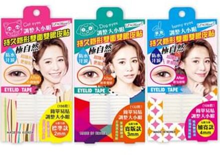 Double-Sided Eyelid Tape 108 pcs 4mm Widen
