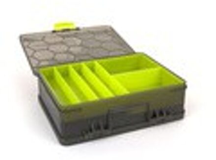 Double Sided Feeder & Tackle Box - Groen
